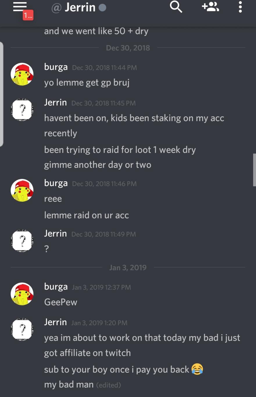 Evidence 068ac1f for a case against Jerrinnn