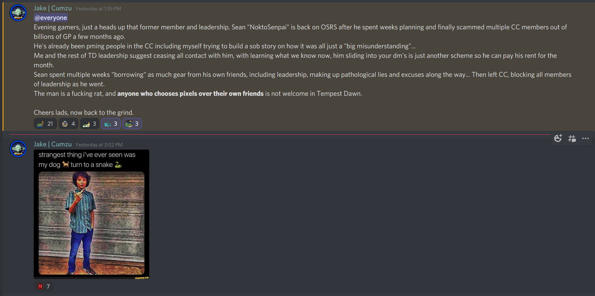Evidence 0a776d9 for a case against Yuuki Akita