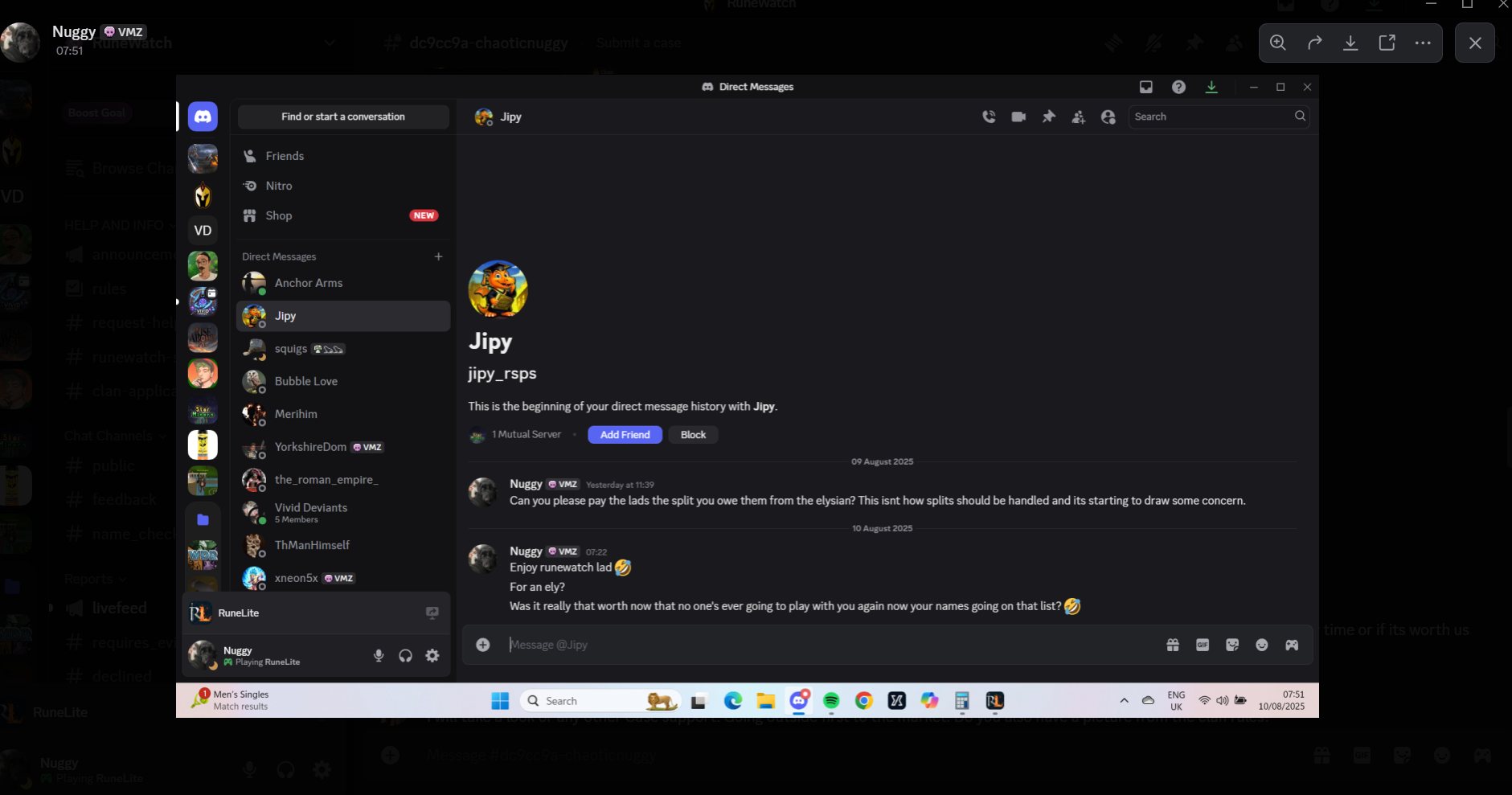 Evidence 10adb1d for a case against dropthatgp