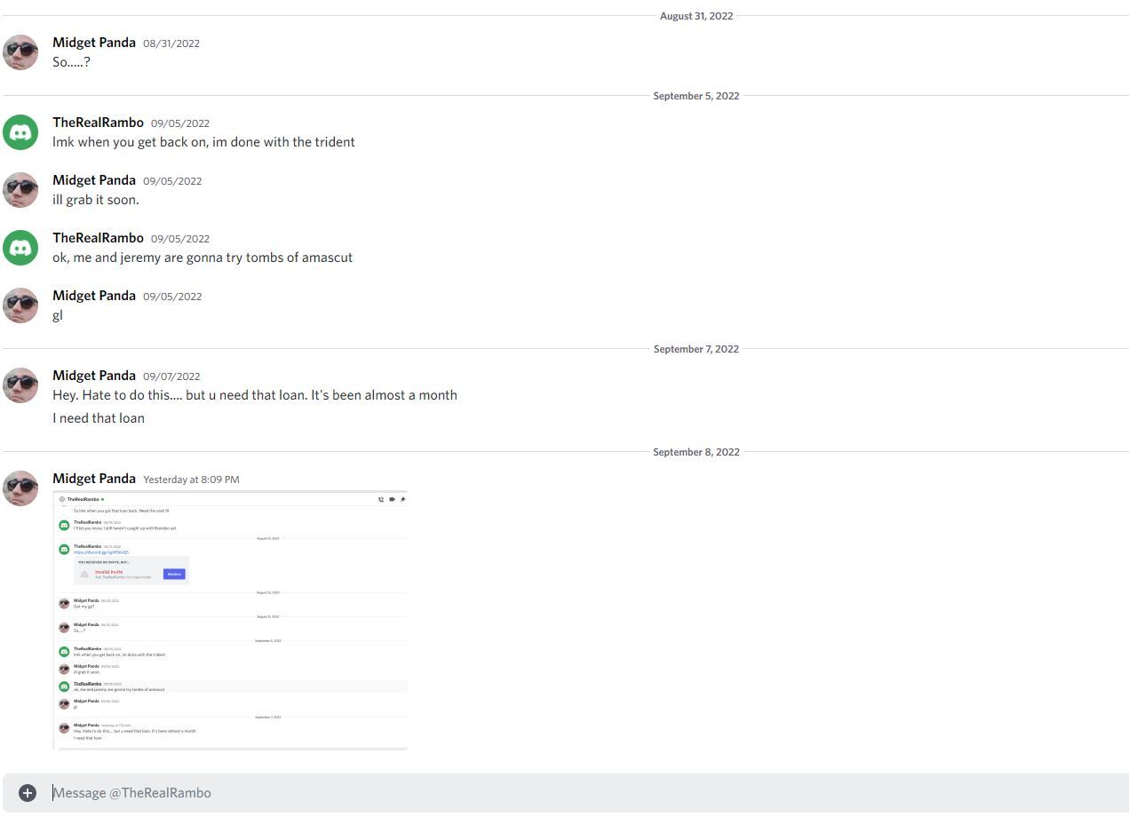 Evidence 10f32ce for a case against TheRealRambo