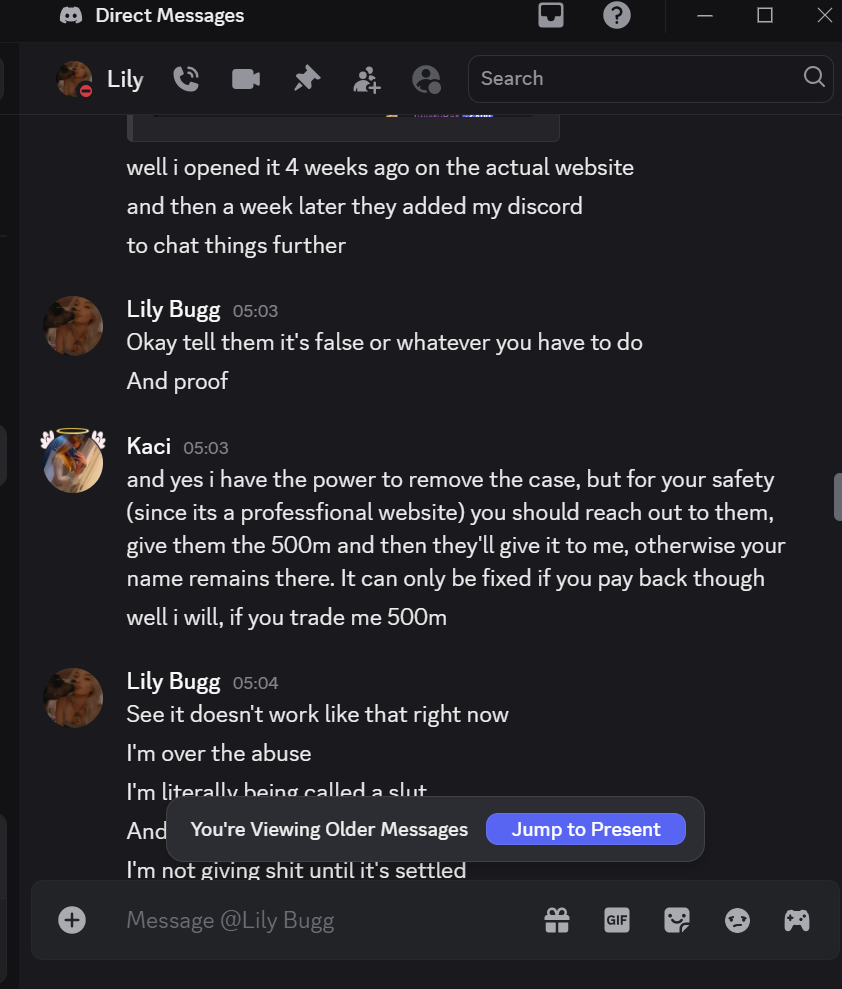 Evidence 2a7e02c for a case against Big Holy