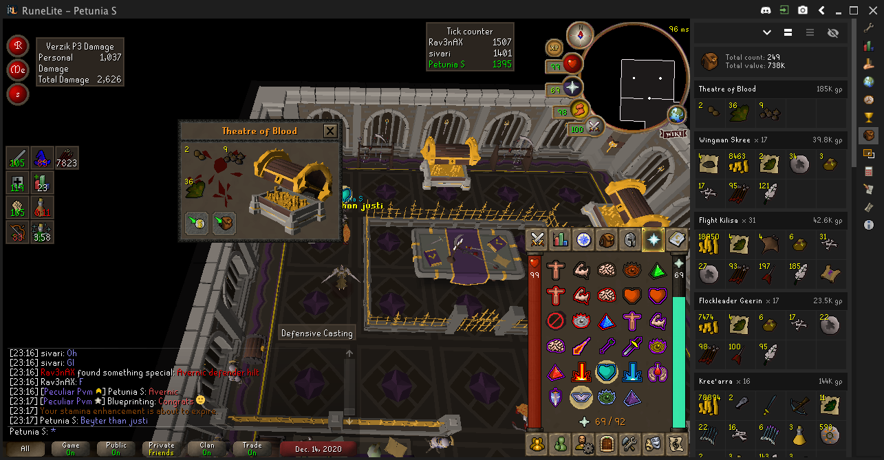 Evidence 2beb8d1 for a case against MW CrazY