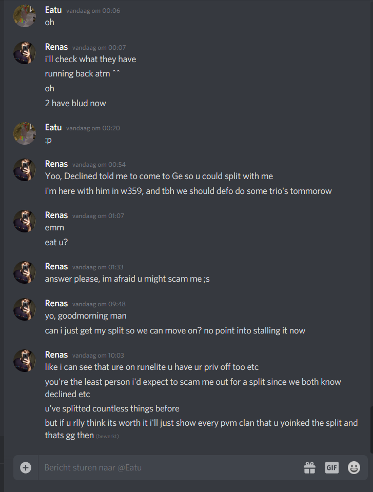 Evidence 3a27128 for a case against eatu