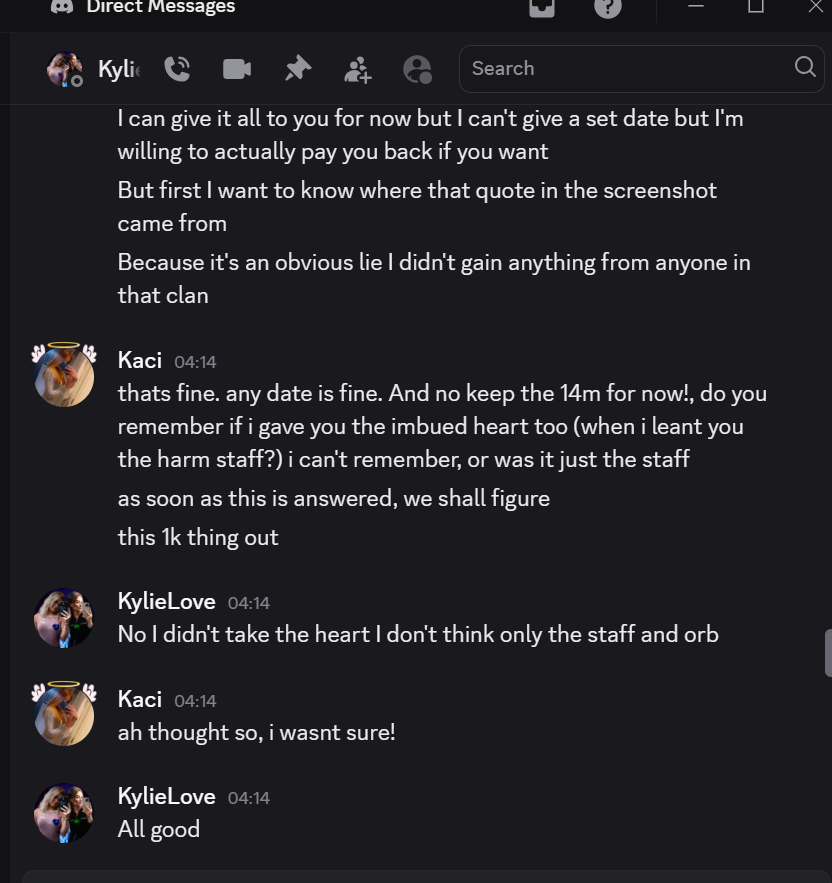 Evidence 3f9df4b for a case against Big Holy