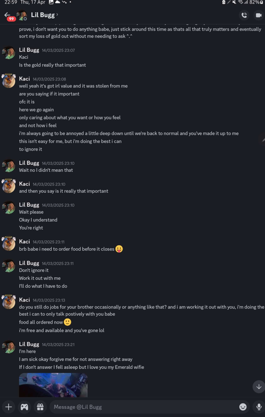 Evidence 473b3ed for a case against Big Holy