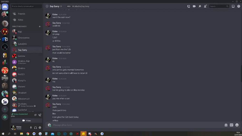 Evidence 4e3f770 for a case against Sinn er