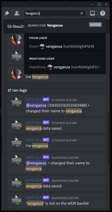 Evidence 66098a5 for a case against Cucudril