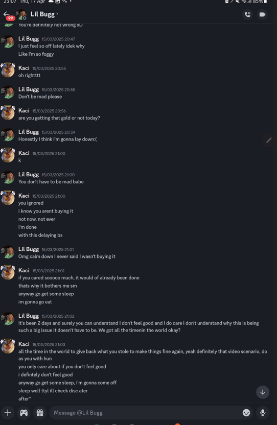 Evidence 7c601c9 for a case against Big Holy