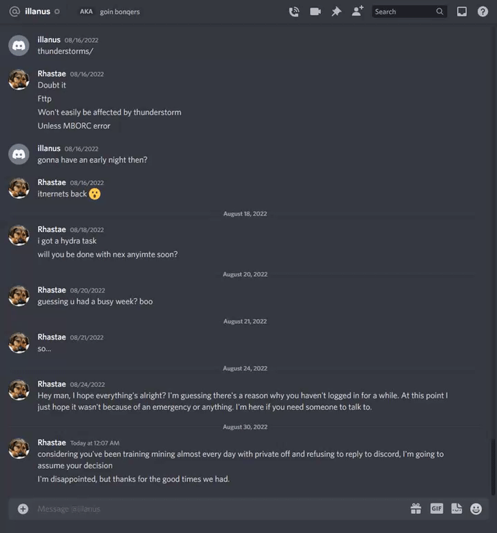 Evidence 88301fb for a case against mcldkfired