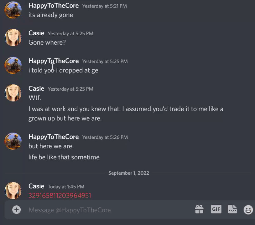 Evidence 8a56b25 for a case against Maxed2DaCore