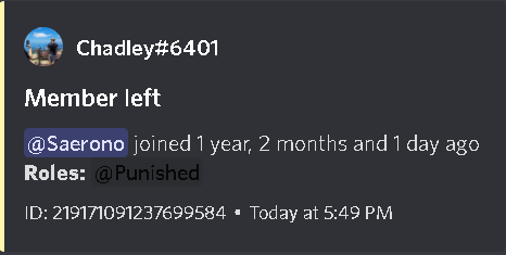 Evidence 8f5c0b0 for a case against Jagersworst