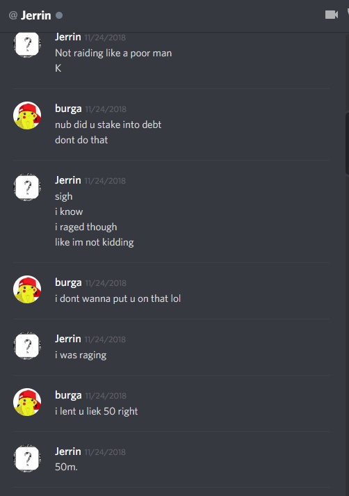 Evidence 8fa2a1f for a case against Jerrinnn