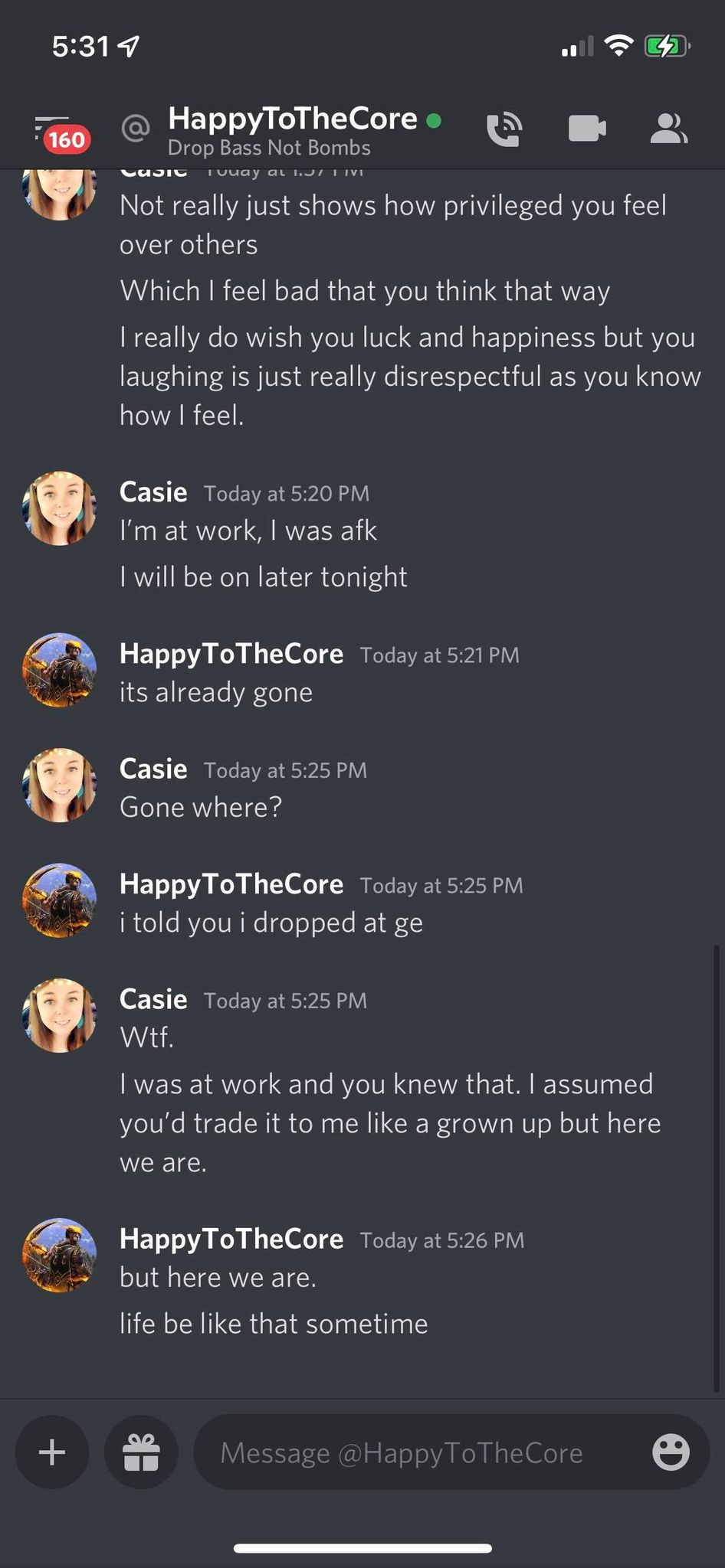 Evidence a77897c for a case against Maxed2DaCore