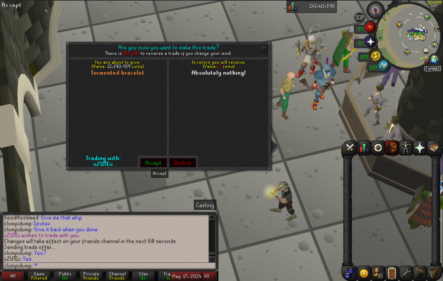 Evidence b38db7b for a case against zammynoob169
