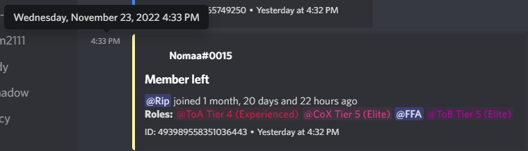 Evidence bfc9d27 for a case against Yaastaa