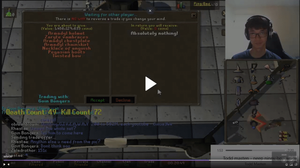 Evidence c5083fd for a case against mcldkfired