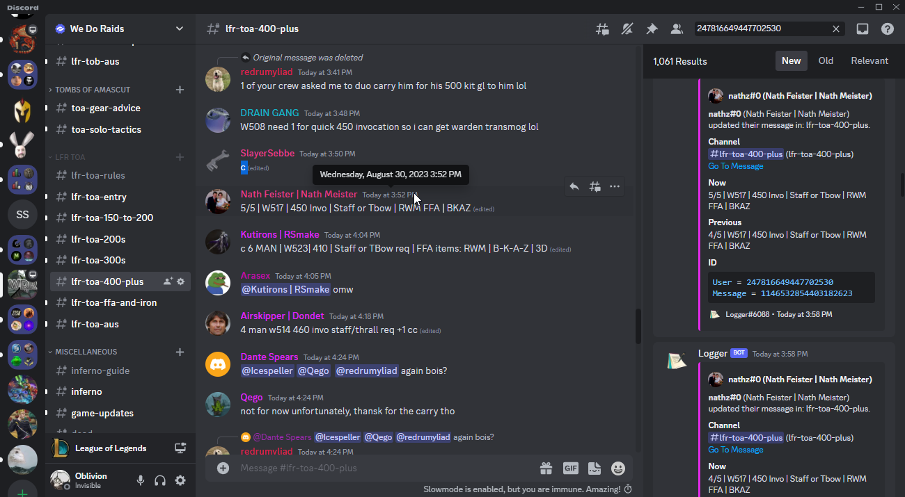 Evidence c781a14 for a case against TOATUMEKEN3