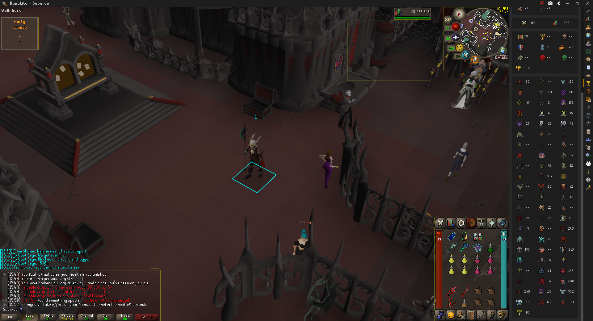 Evidence d2f1f71 for a case against i Gryffindor