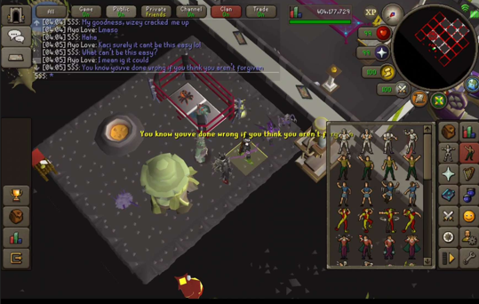 Evidence d5815ff for a case against Big Holy