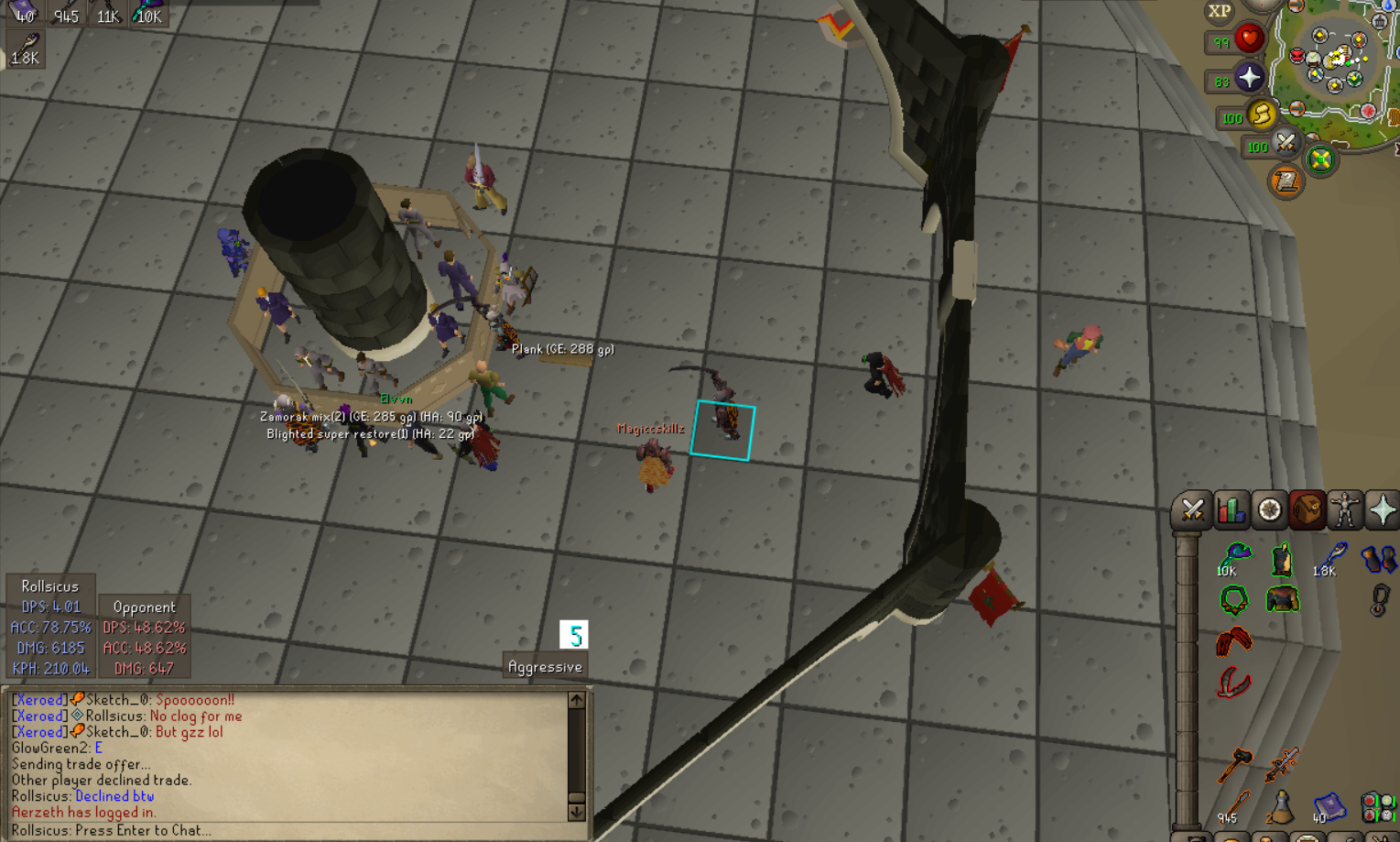 Evidence da0b4bb for a case against Elvvn