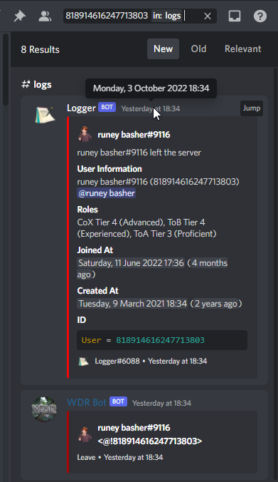 Evidence daf628a for a case against ThxForShadow