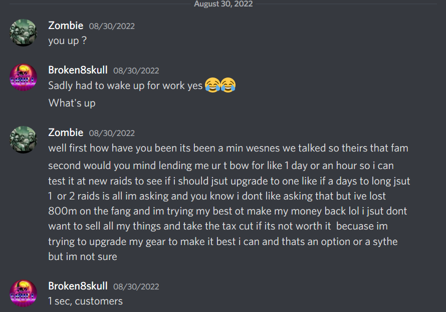 Evidence f3fee19 for a case against z0mbie