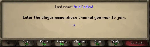 Evidence f51a0d0 for a case against Acid Koolaid